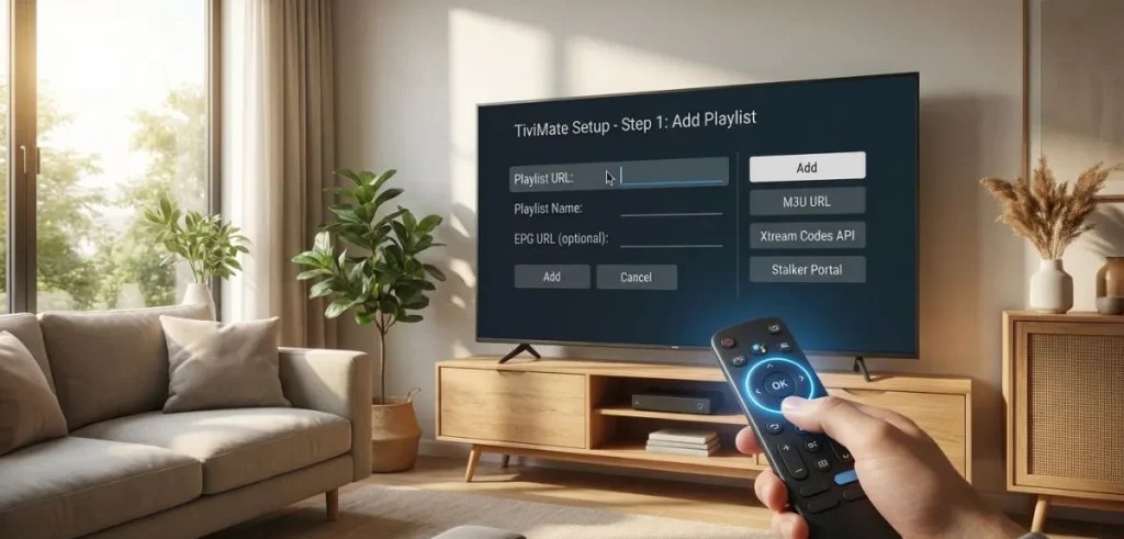 IPTV UK Live TV Interface