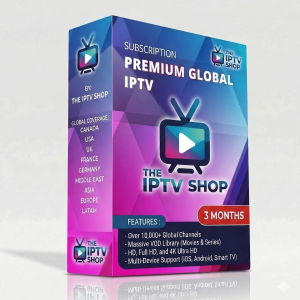 3 Months Premium IPTV Subscription | Gold Pack